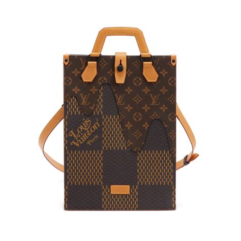 lv sac plat damier|Sac Plat 24H Other Monogram Canvas .